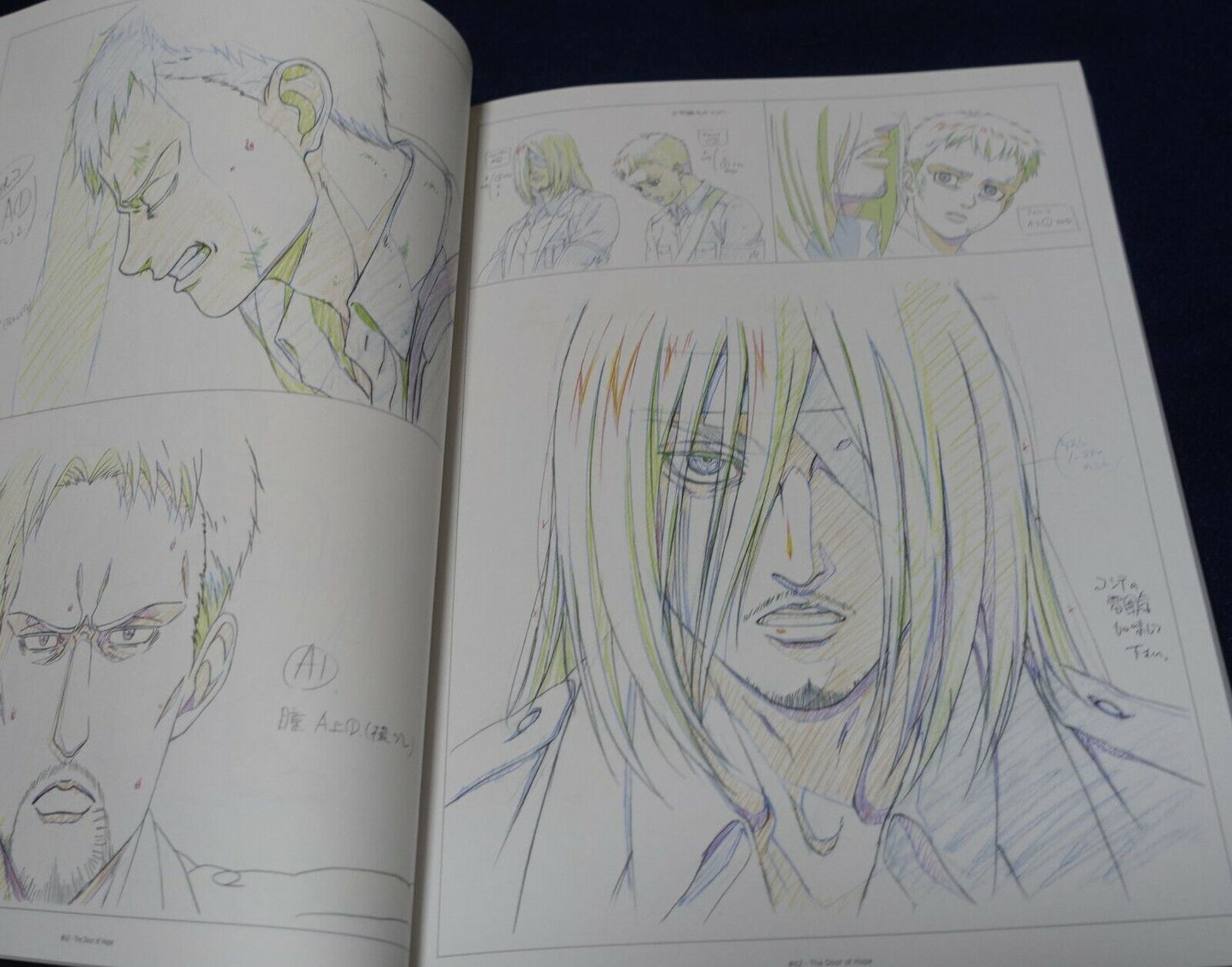 MAPPA ATTACK ON TITAN FINAL SEASON PART 1 DESIGN & ANIMATION KEY FRAME WORK BOOK 