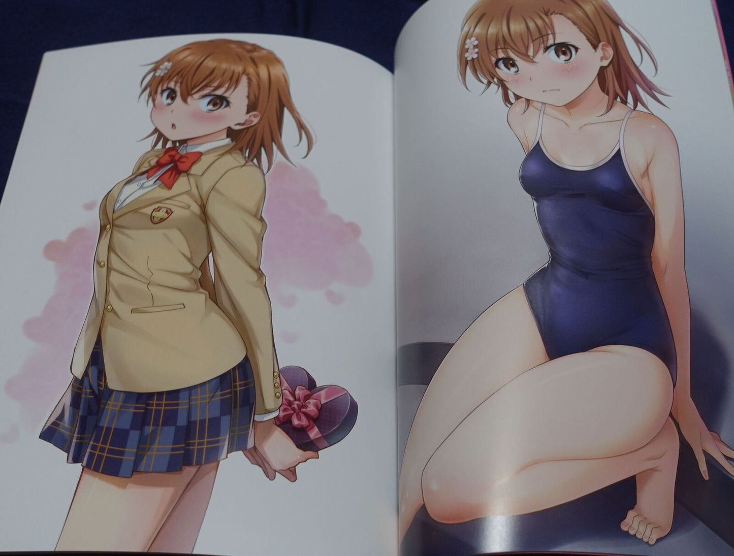 Isshi Puma A Certain Scientific Railgun Mikoto Misaka Fan Art Book 8 & Goods Set 