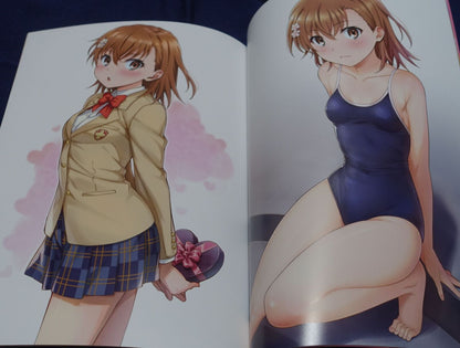 Isshi Puma A Certain Scientific Railgun Mikoto Misaka Fan Art Book 8 & Goods Set 