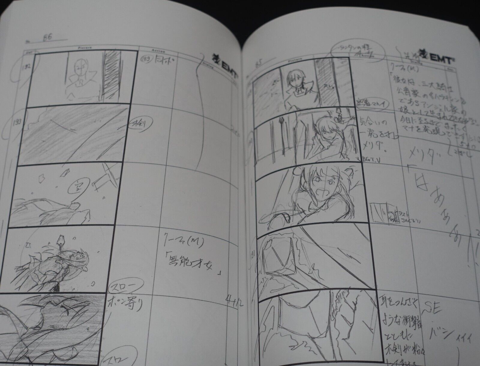 Kazuya Aiura Animation Assassins Pride Story Board Art Book 
