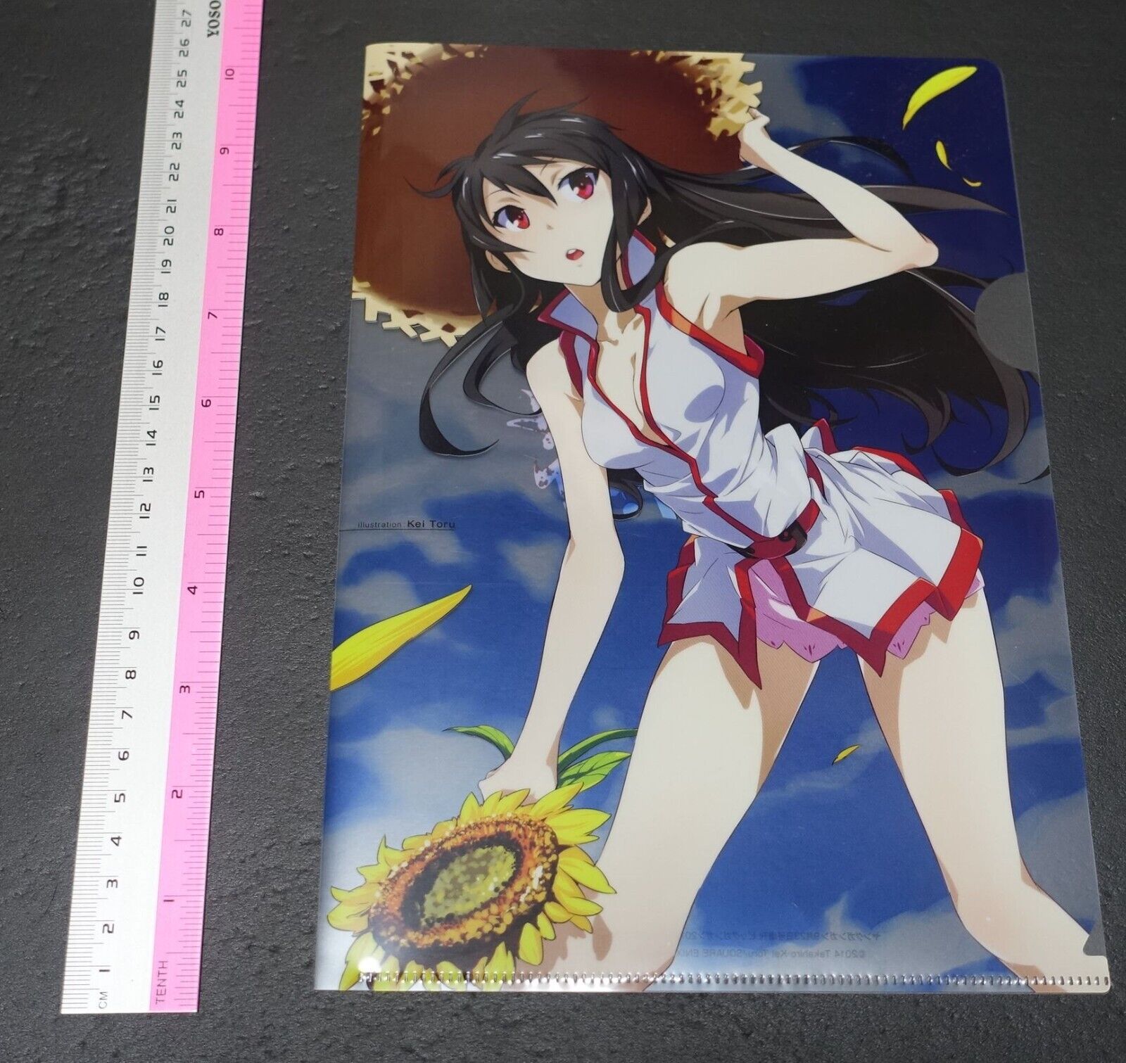 Akame ga Kill! Zero Akame PVC Art Sheet Clear File 