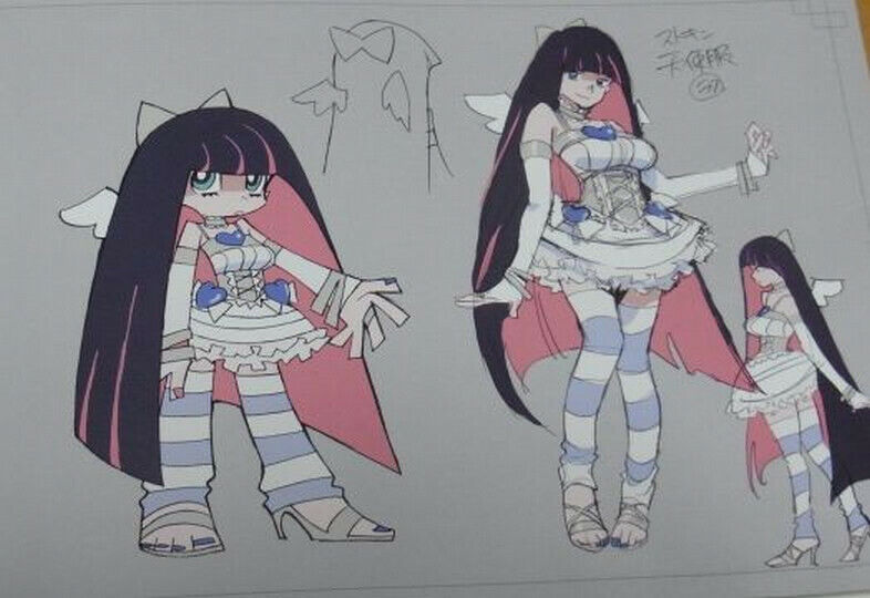 GEEK FLEET The Art Of PSG 1&2 Set Panty and Stocking Design Art Collection Book 