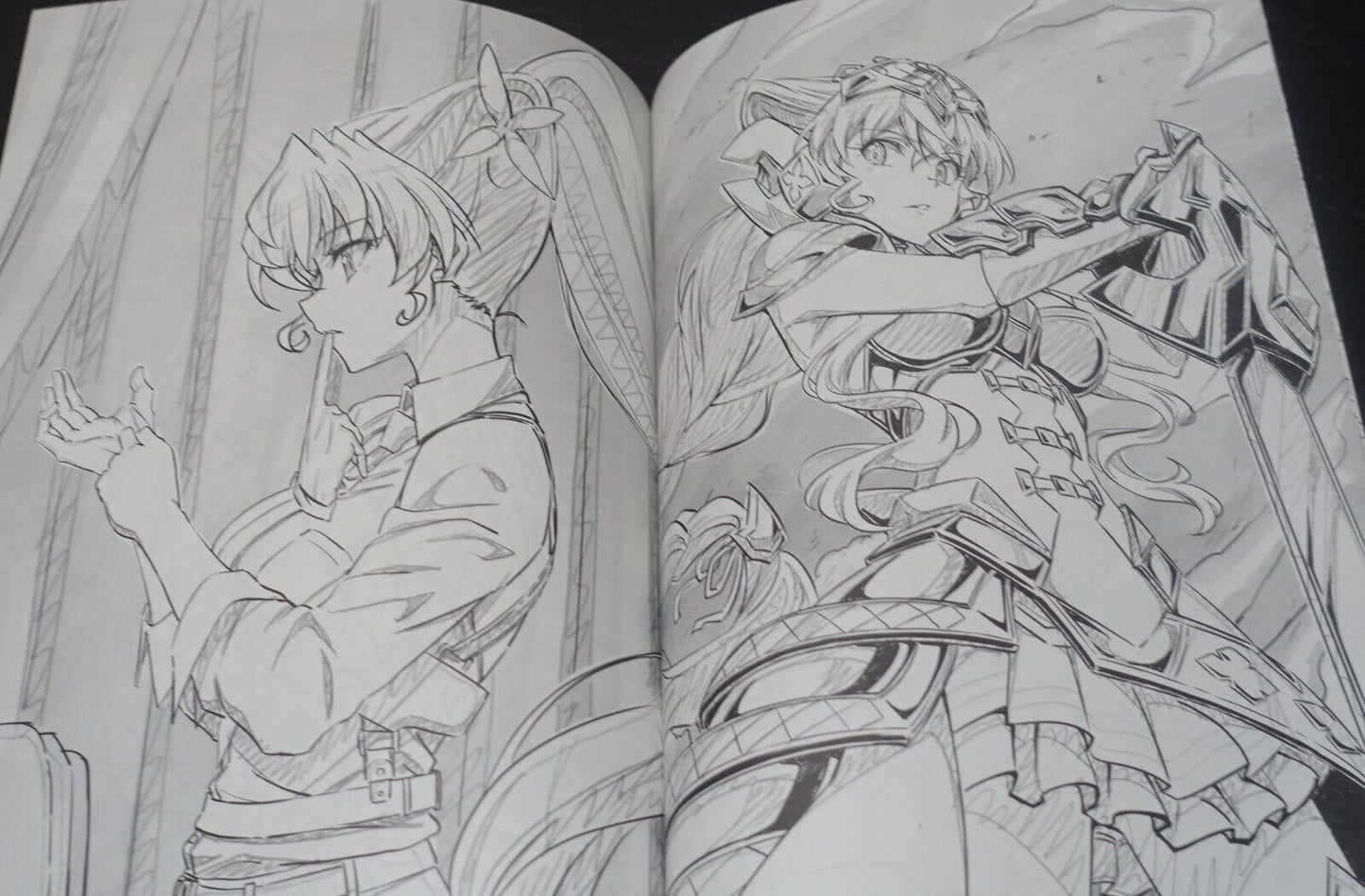 Aminendo Senki Zesshou Symphogear Staff's Fan Art Book Hanyu Illustrations 