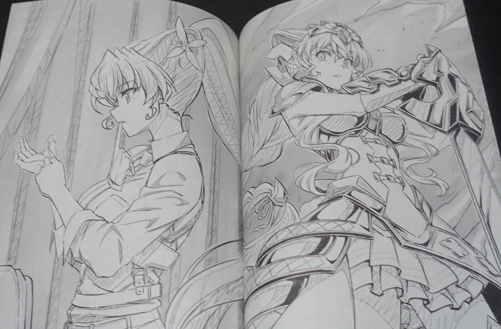 Aminendo Senki Zesshou Symphogear Staff's Fan Art Book Hanyu Illustrations 