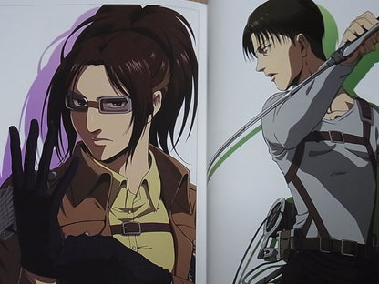 WIT STUDIO Satoshi Kadowaki Attack on Titan Staff's Color Illustration Art Book 