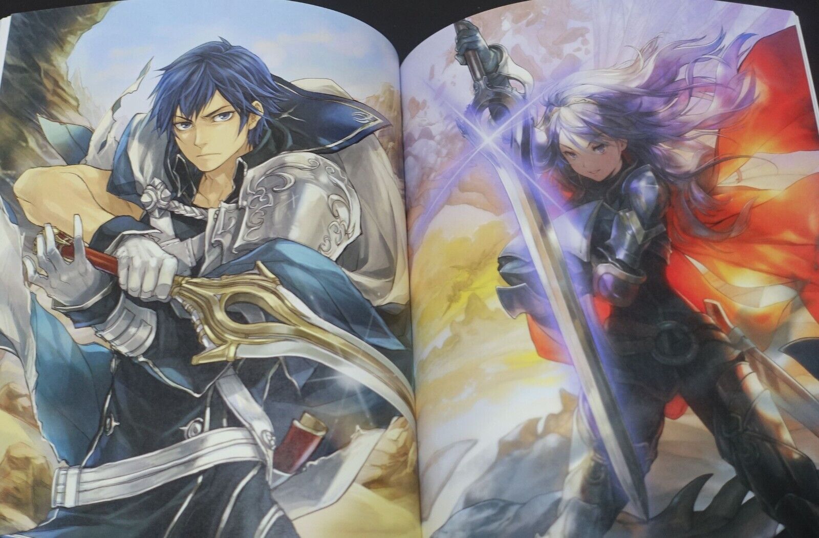 Fire Emblem 0 Cipher ART WORKS Book Vol.1 & 2 Set 