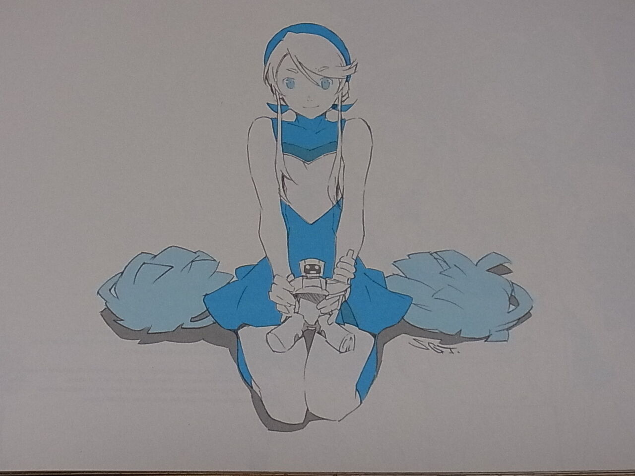 Shigeto Koyama HEROMAN CHARACTER DESIGNER'S Illustration Book Blue 