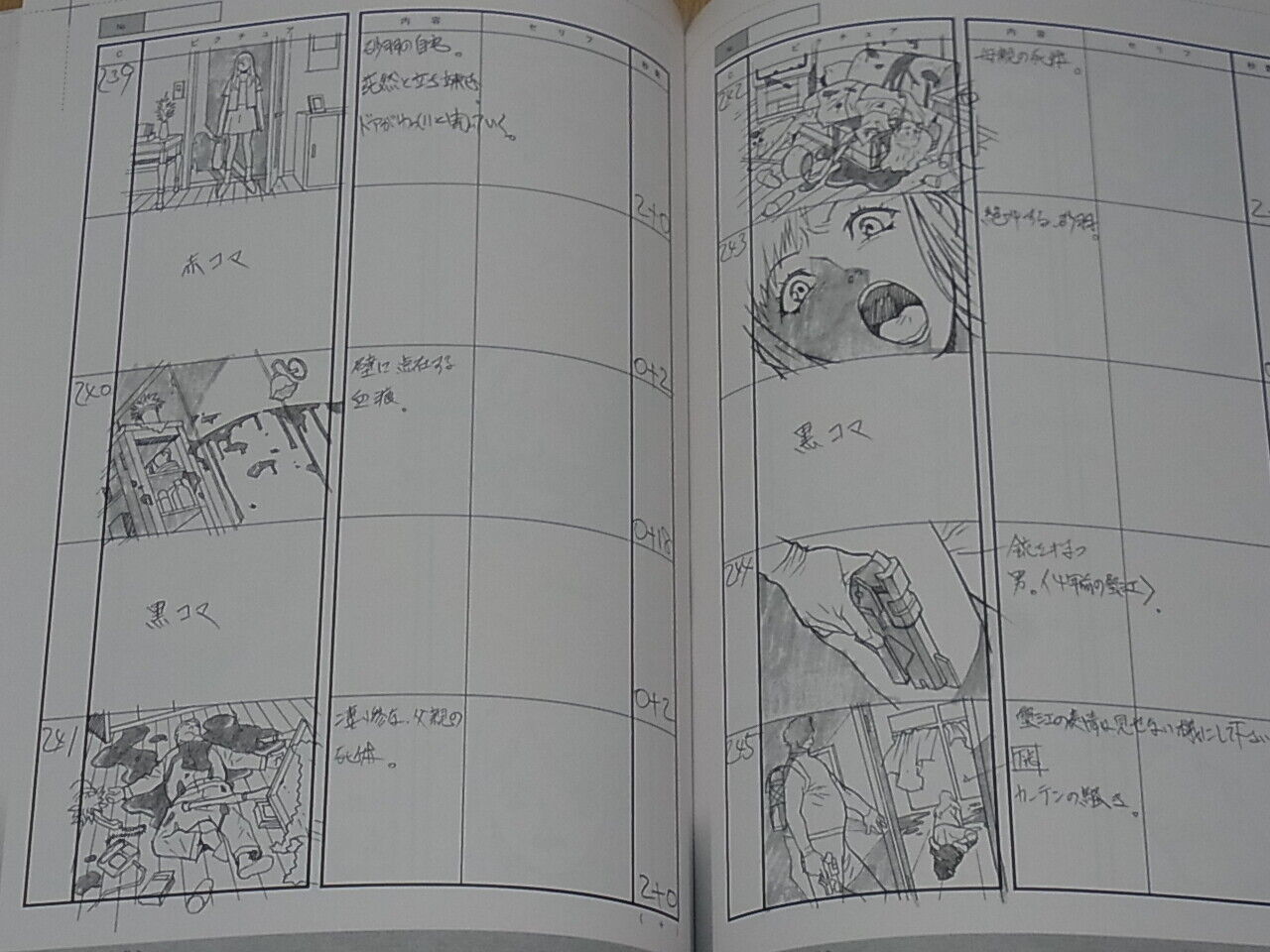 Yasuomi Umetsu KEY ANIMATION DRAWING 13 A KITE Vol.1 STORY BOARD 198page 