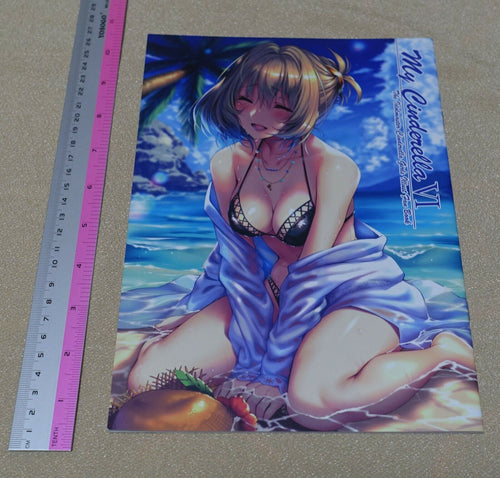 Piro Water Idol Master Kaede Takagaki Color Fan Art Book My Cinderella 6 