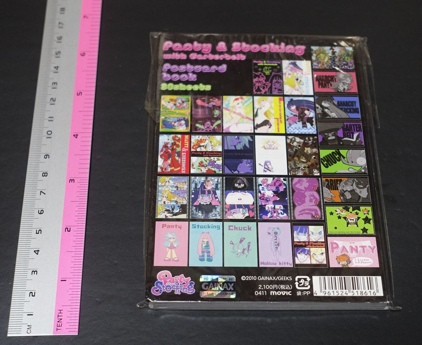 Panty & Stocking with Garterbelt Postcard book 30 piece 