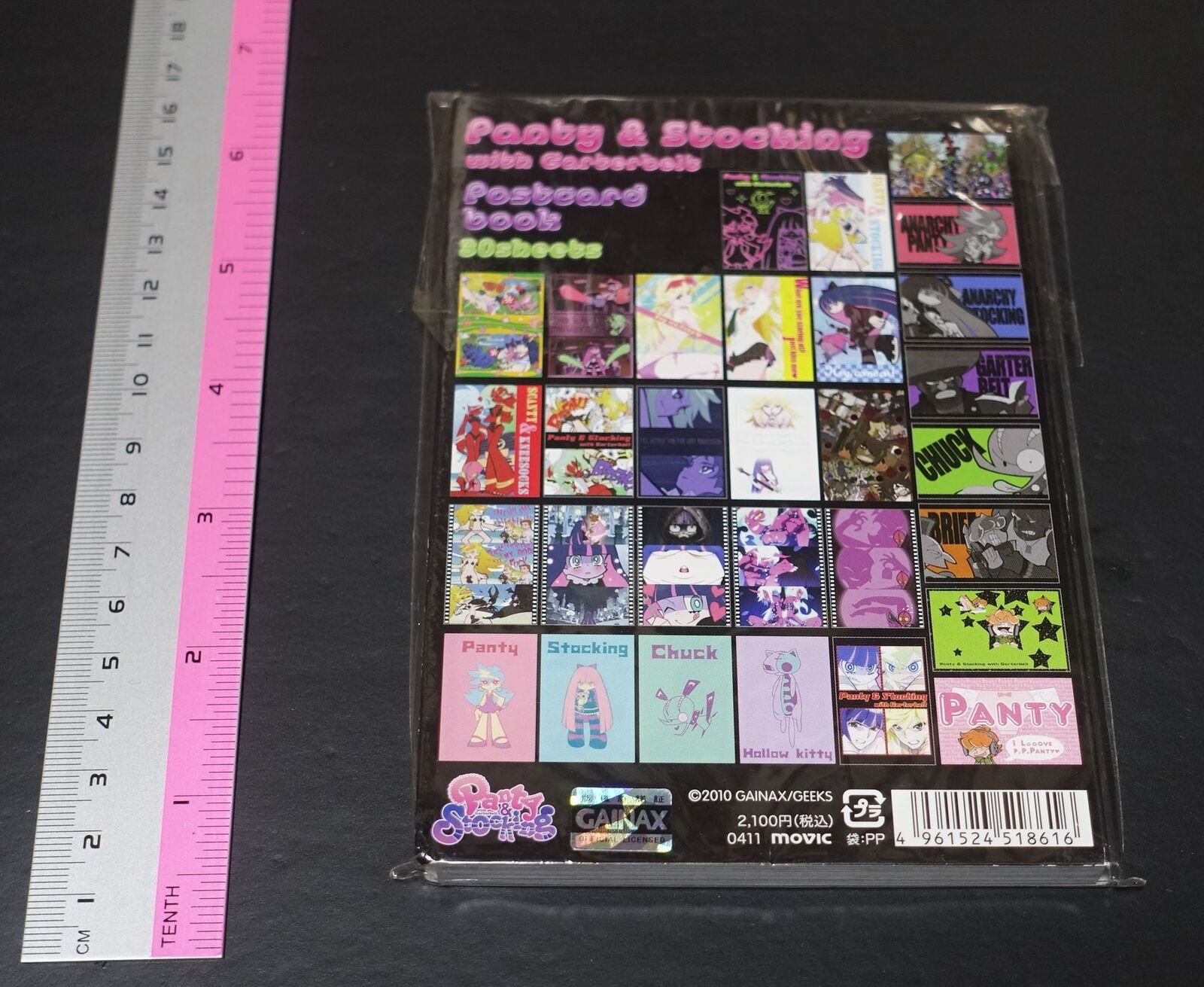 Panty & Stocking with Garterbelt Postcard book 30 piece 