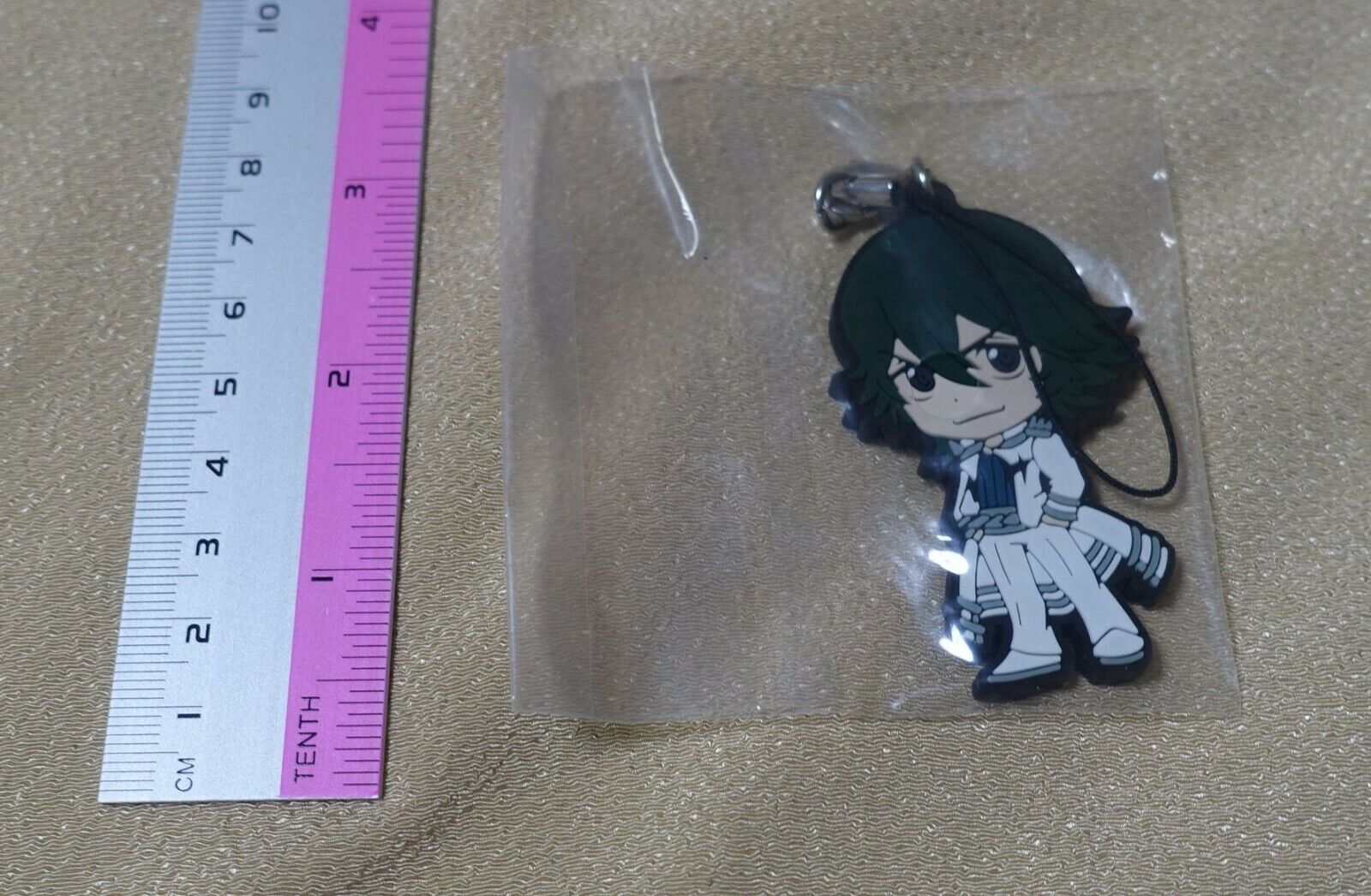 KILL LA KILL Kyun Chara Rubber Key Chain Uzu Sanageyama 