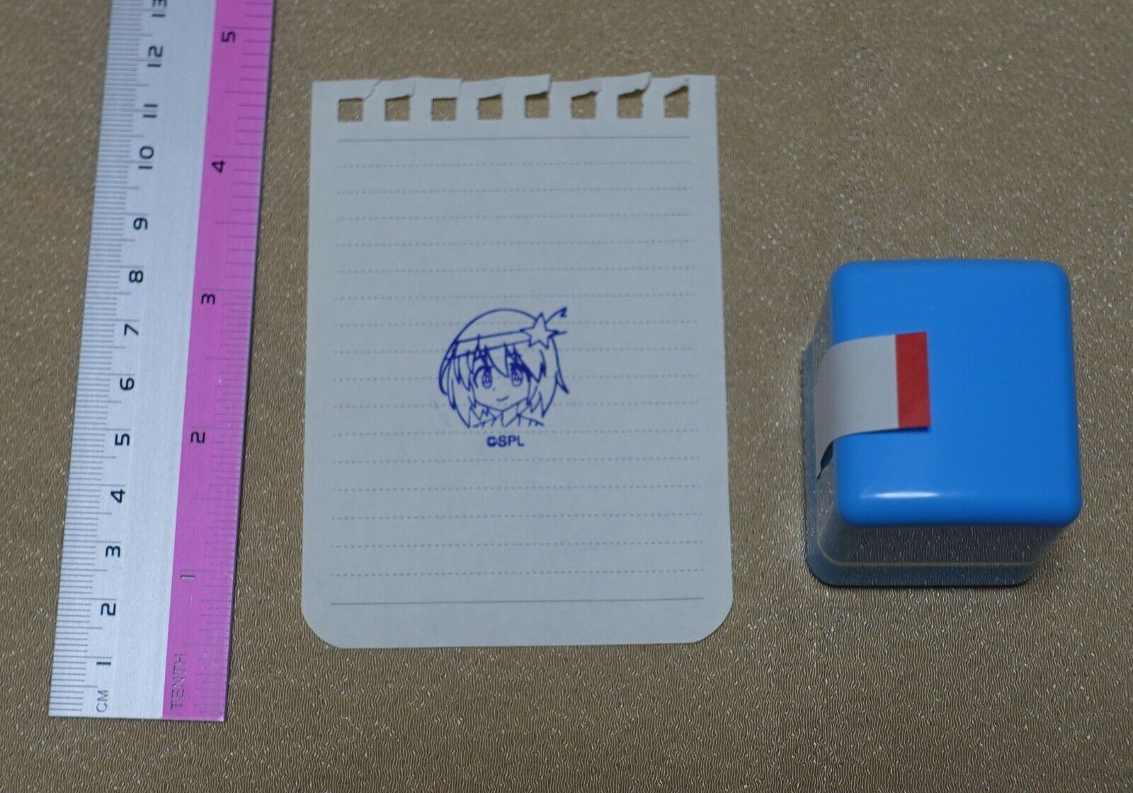 SPACE PATROL LULUCO Design Stamp 