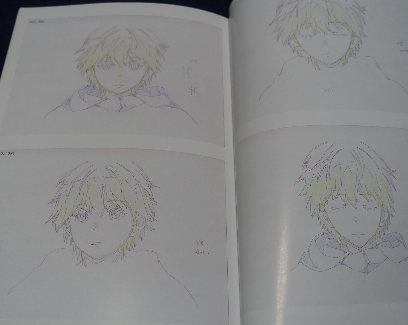 Animation Grimgar of Fantasy and Ash Key Frame Art Book 