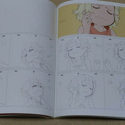 Kizumonogatari Tekketsu-hen Key Animation Note Art Book 308 page monogatari 