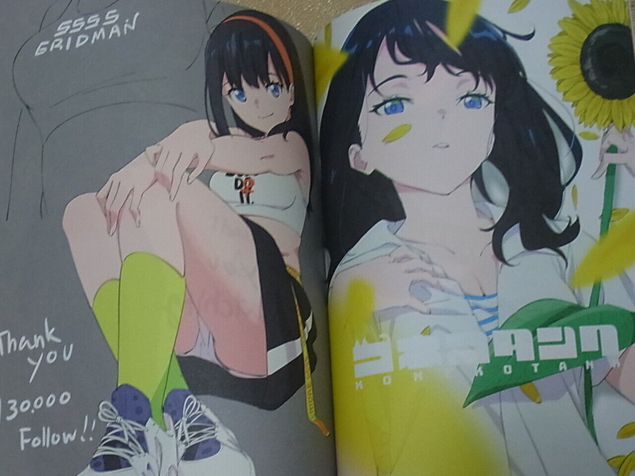 Kengo Saito Color Fan Art Book saito kengo 11 SSSS.GRIDMAN PROMARE etc C97 