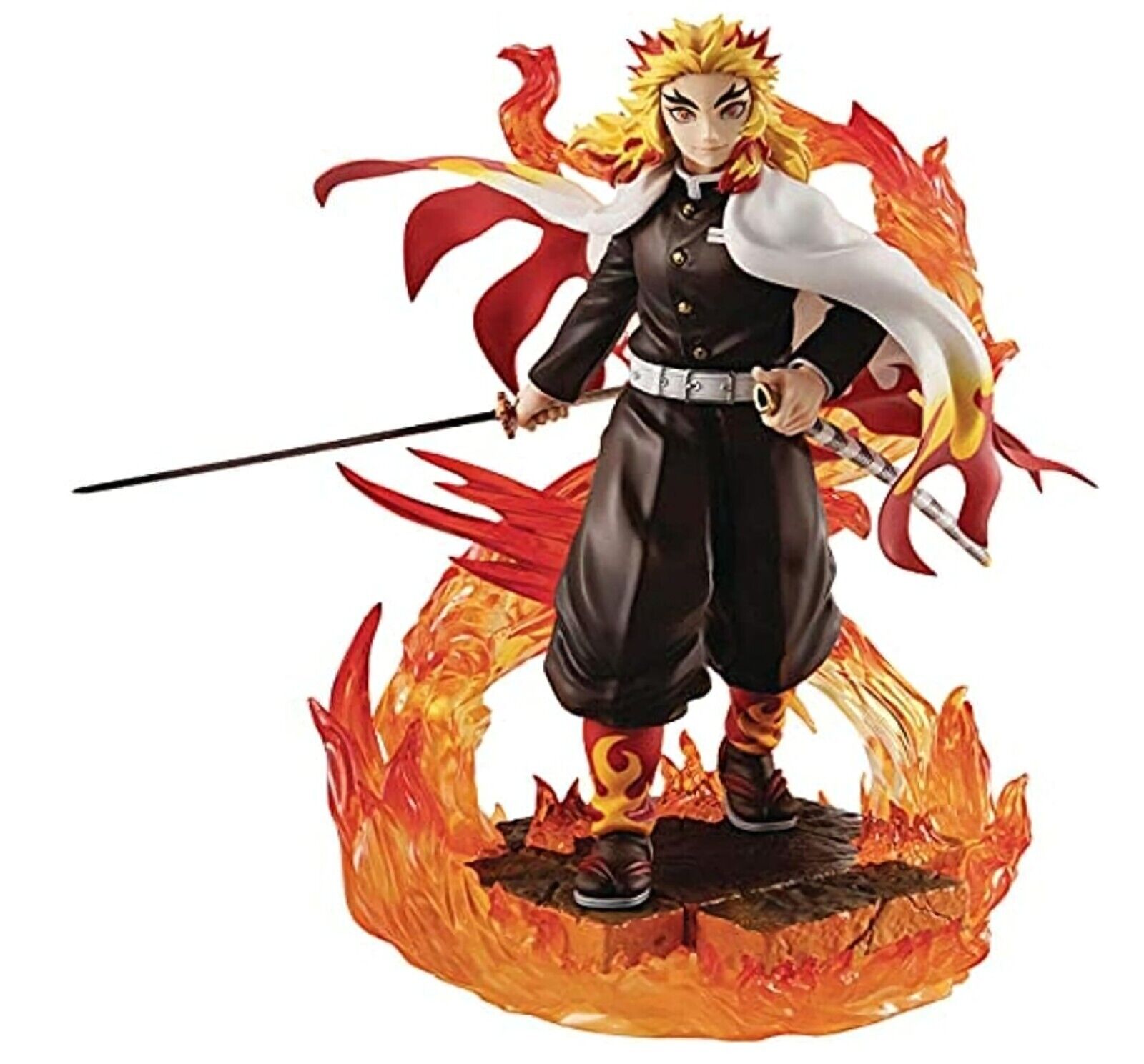 MegaHouse G.E.M. Figure Statue Kyojuro Rengoku Demon Slayer Kimetsu no Yaiba 