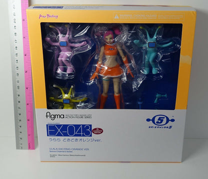 3-7 days figma EX-043 Space Channel 5 ULALA EXCITING ORANGE Action Figure 