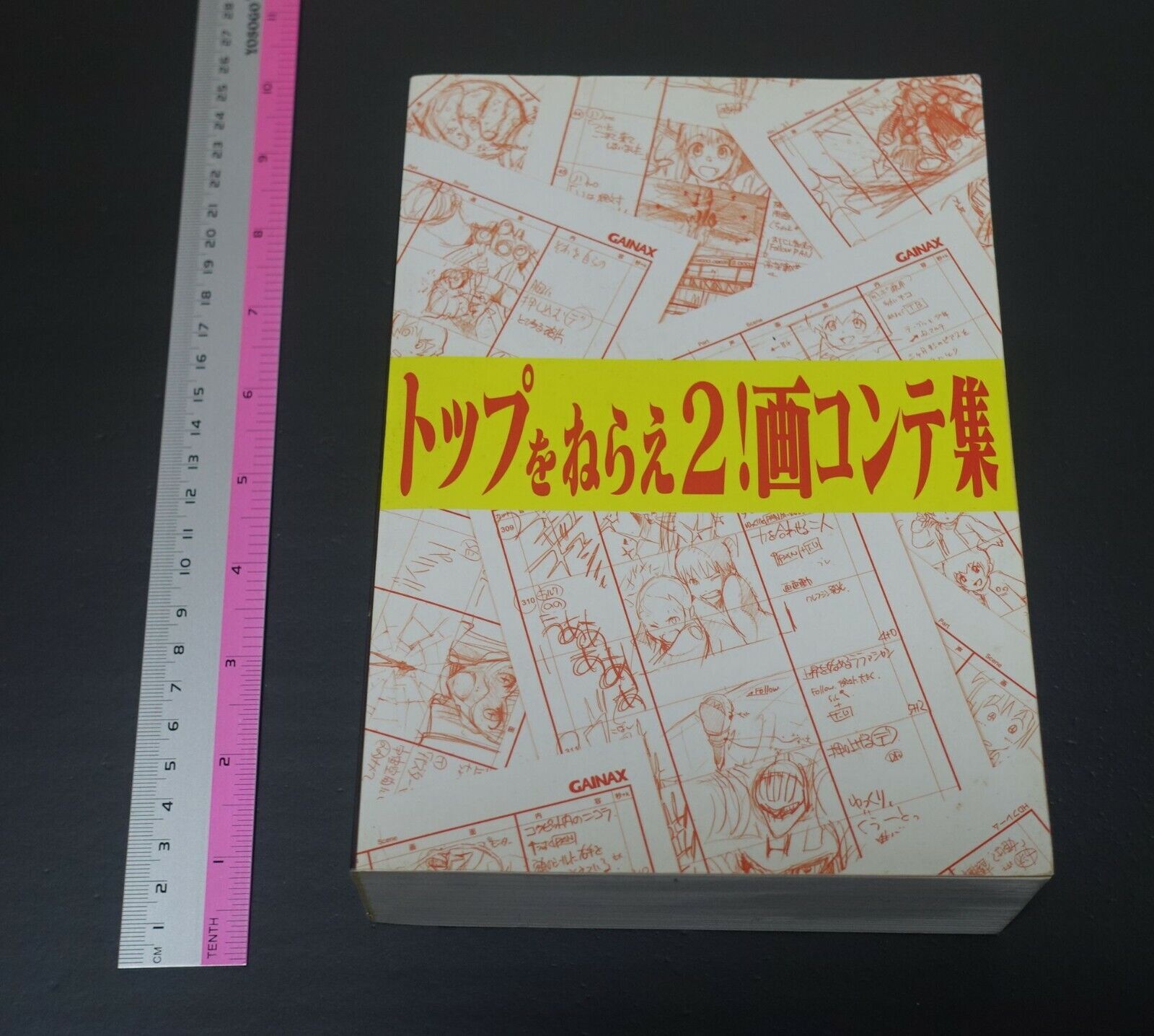 Aim for the Top2! DIEBUSTER Story Board Art Complete Book 808 page 