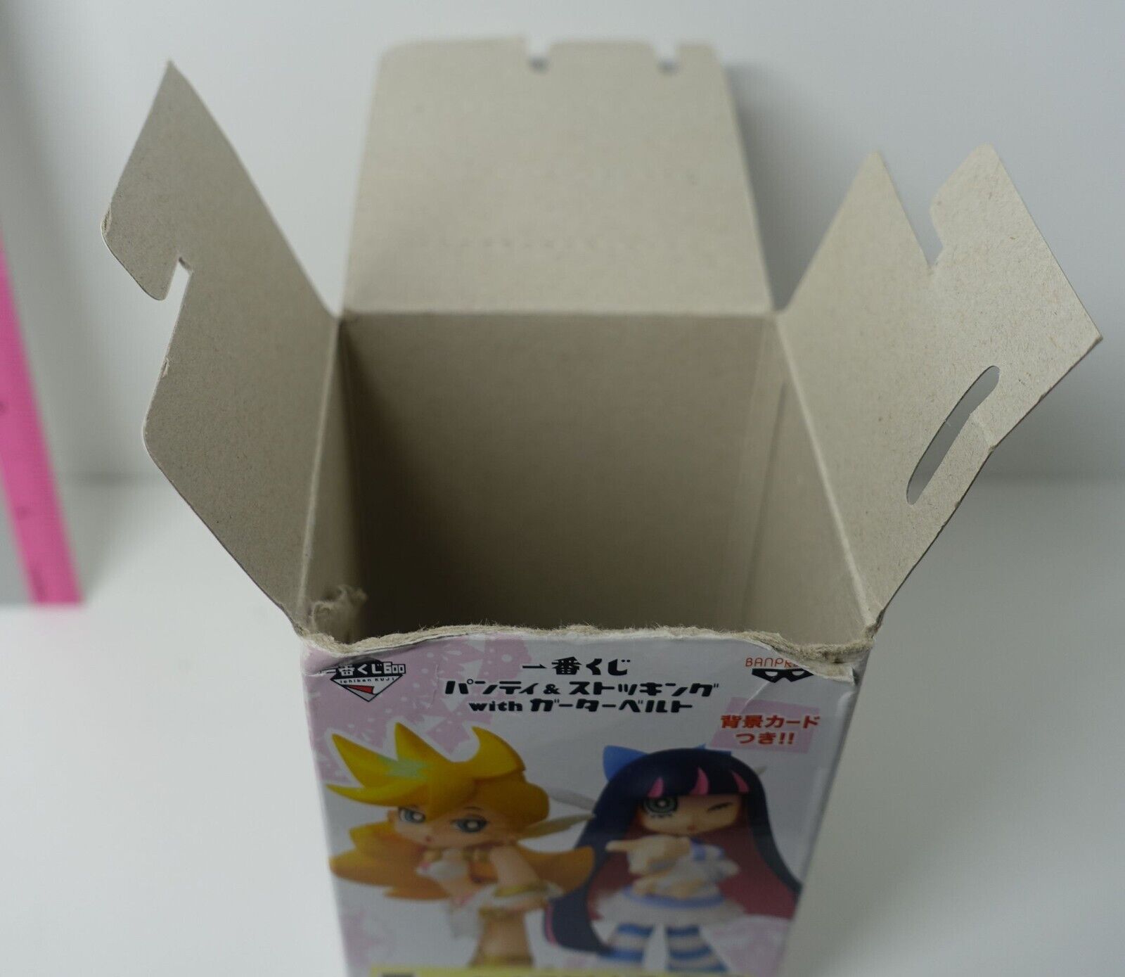 Panty and Stocking with Garterbelt Scanty Figure & Background Sheet Damaged Box 