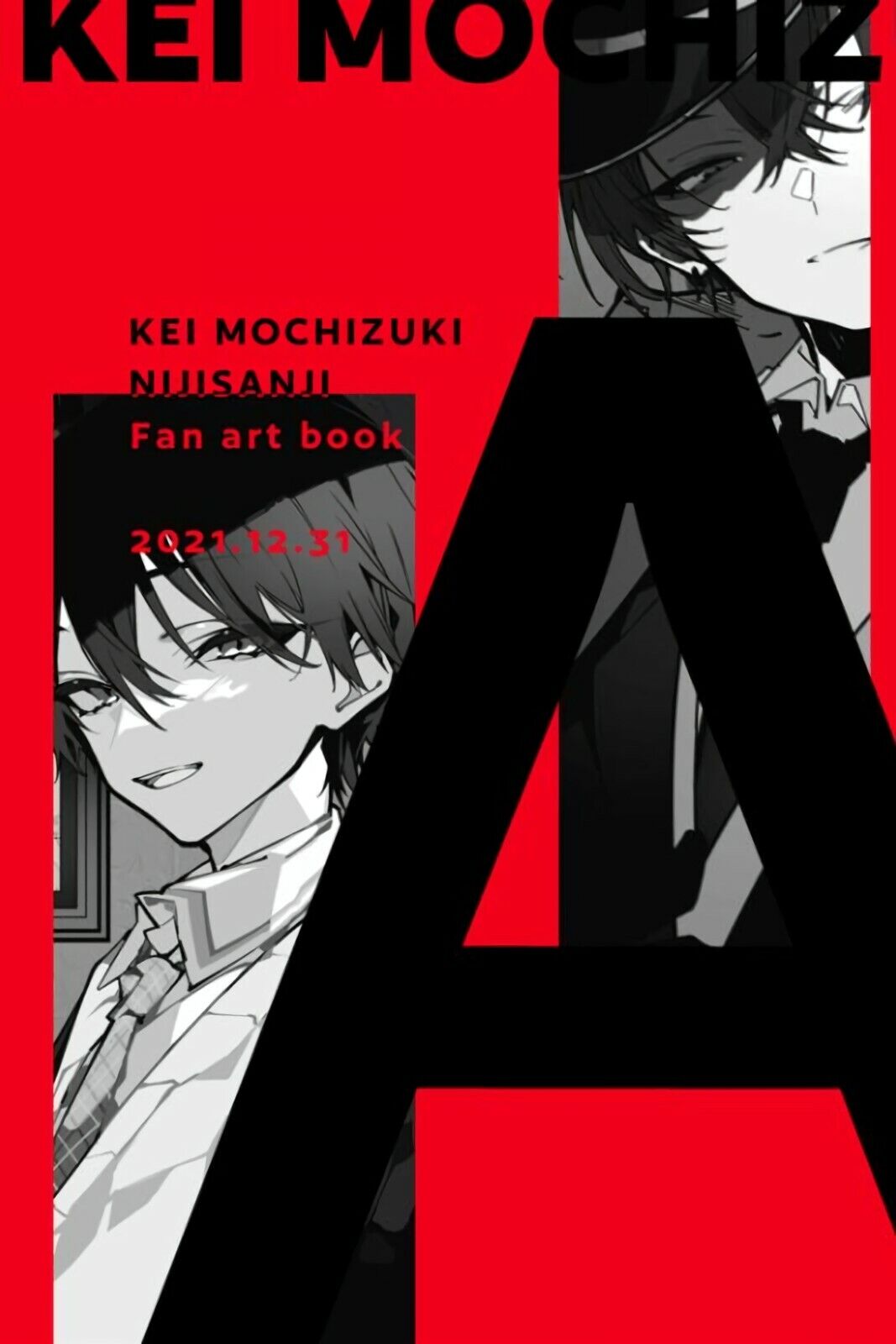 C99 Kei Mochizuki VTuver NIJISANJI Fan Art Book A 100page Pre-Order 