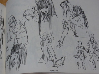 The Art of DIF Vol.X DARLING in the FRANXX Design Art Book 152 page C94 