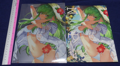 CREAYUS Code Geass Fan Art Book Noise Pollution 4.5 & PVC Art Sheet Pre C100 