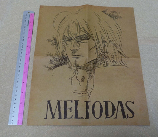 The Seven Deadly Sins Wanted Notice Poster MELIODAS 