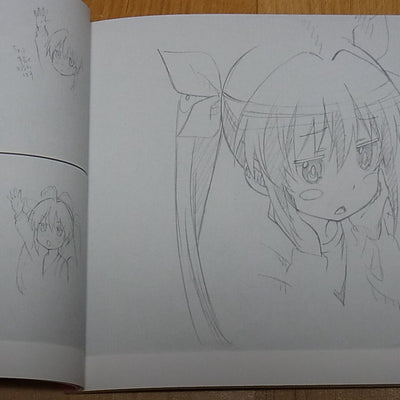 Non Non Biyori Character Key Frame Art Book 1 