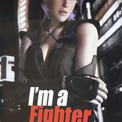 Dead Or Alive 5 Privilege Item I'm a Fighter Poster B2 Big Size Ayane 
