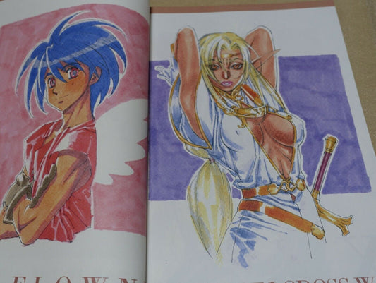 NOBUTERU YUKI Animation Art Work Book ANVIL3 ESCAFLOWNE Record of Lodoss War etc 