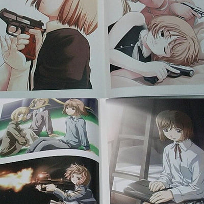 GUNSLINGER GIRL B4 SIZE VISUAL ART BOOK OFFICIAL FILE 