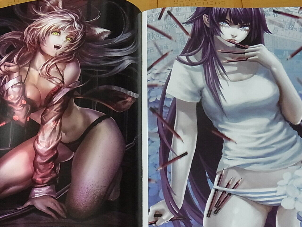 Seikei Doujin Bakemonogatari Fan Art Book Katamonogatari 