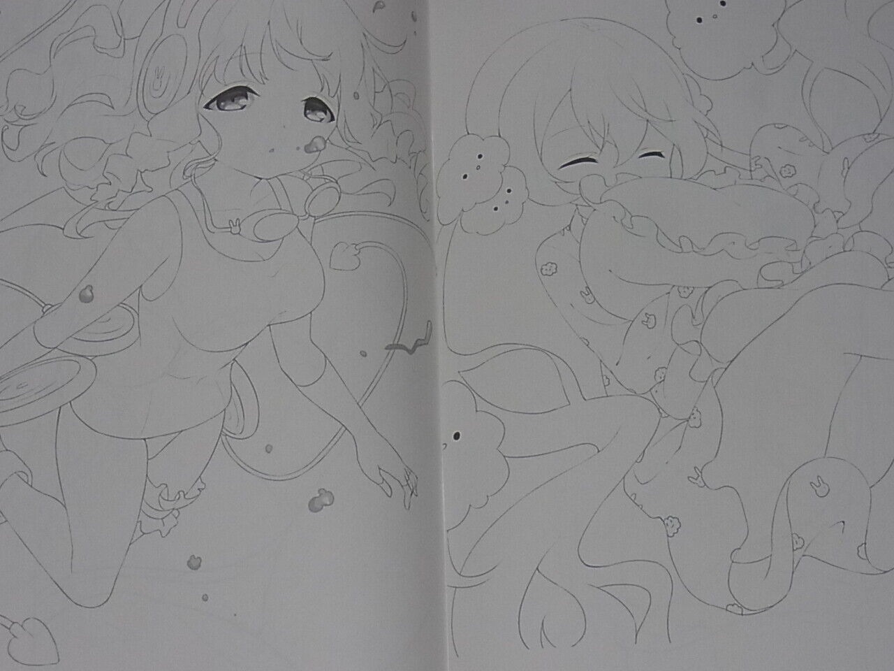 fluffy x fluffy Is the Order a Rabbit Fan Art Book Gochiusa Senga Book C92 
