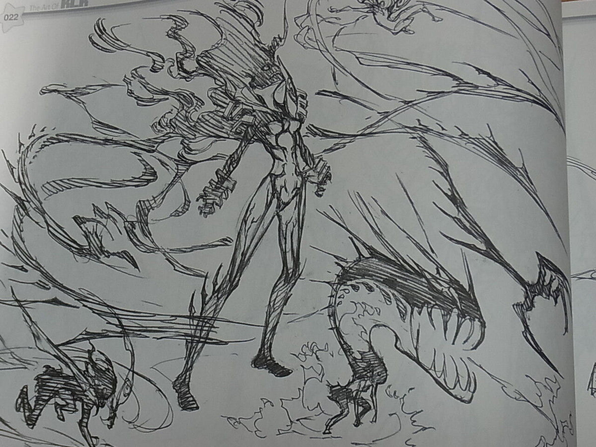 THE ART OF KLK Vol.3 Kill la Kill Design art Book 148page RARE C88 TRIGGER 