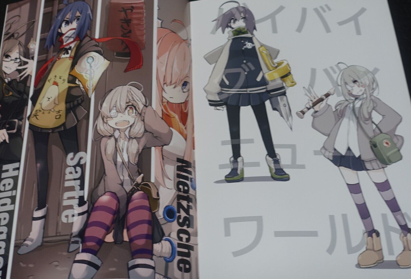 CHROMA OF WALL TNSK Illustration Art Book My Master Has No Tail etc 