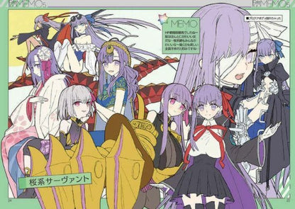 WADA ARCO RCOWADA Fate Grand Order FGO Color Fan Art Book Fate GOMEMO5 Air 