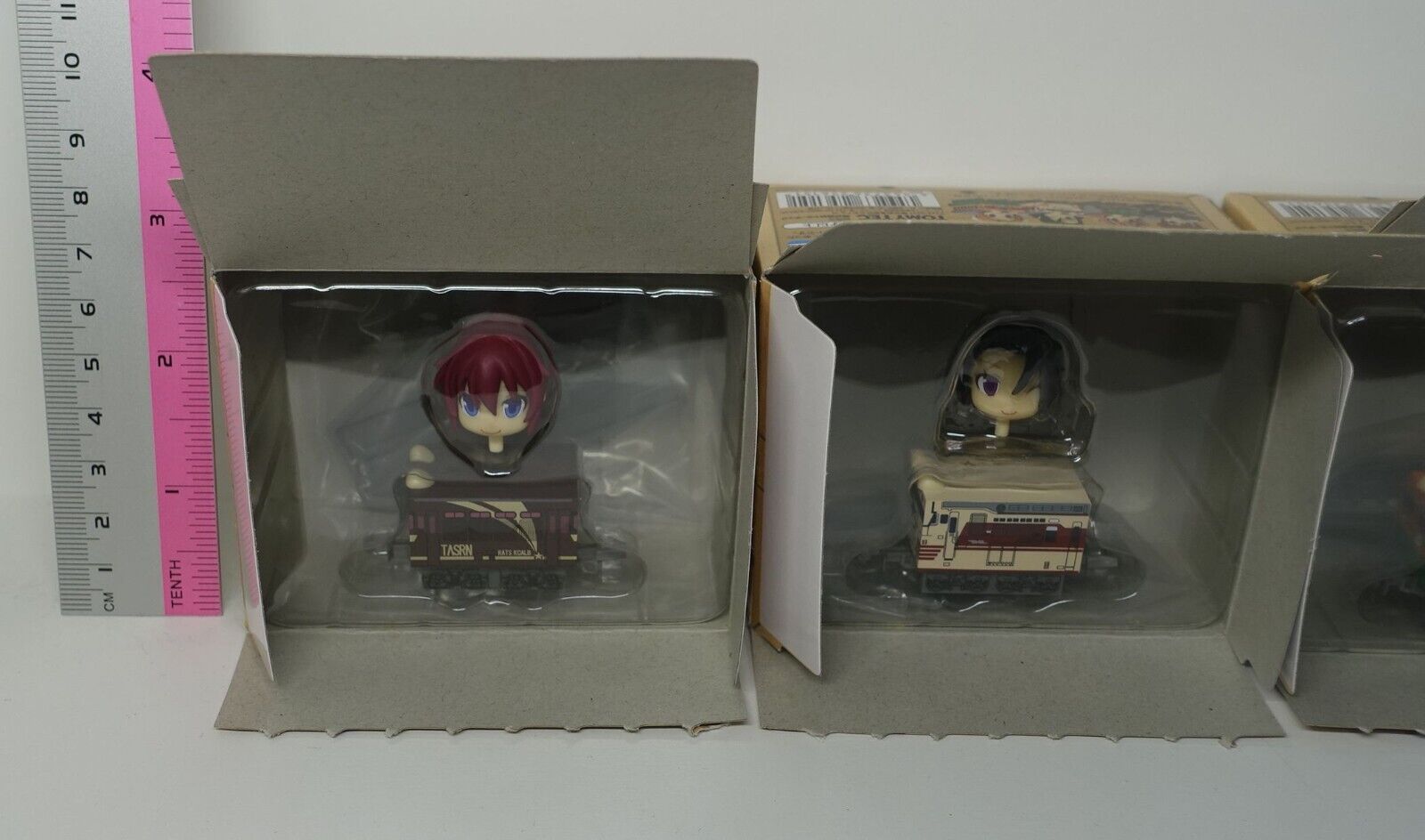 TOMY TEC RAIL WARS! RAILWARS HAKOTETSU Set Normal Face 