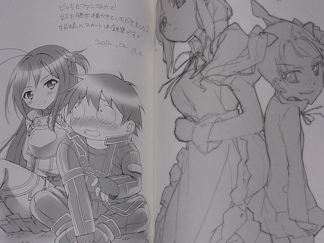 Animation Accel WORLD STAFF ILLUSTRATION BOOK 