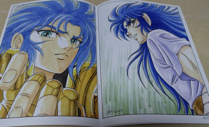 Saultswalt Saint Seiya Animation Staff's Saga & Milo Color Fan Art Book & Goods 