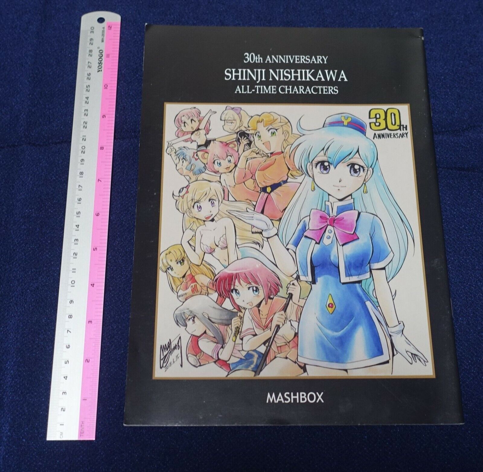 Shinji Nishikawa 30th Anniversary all-time characters Art Book 