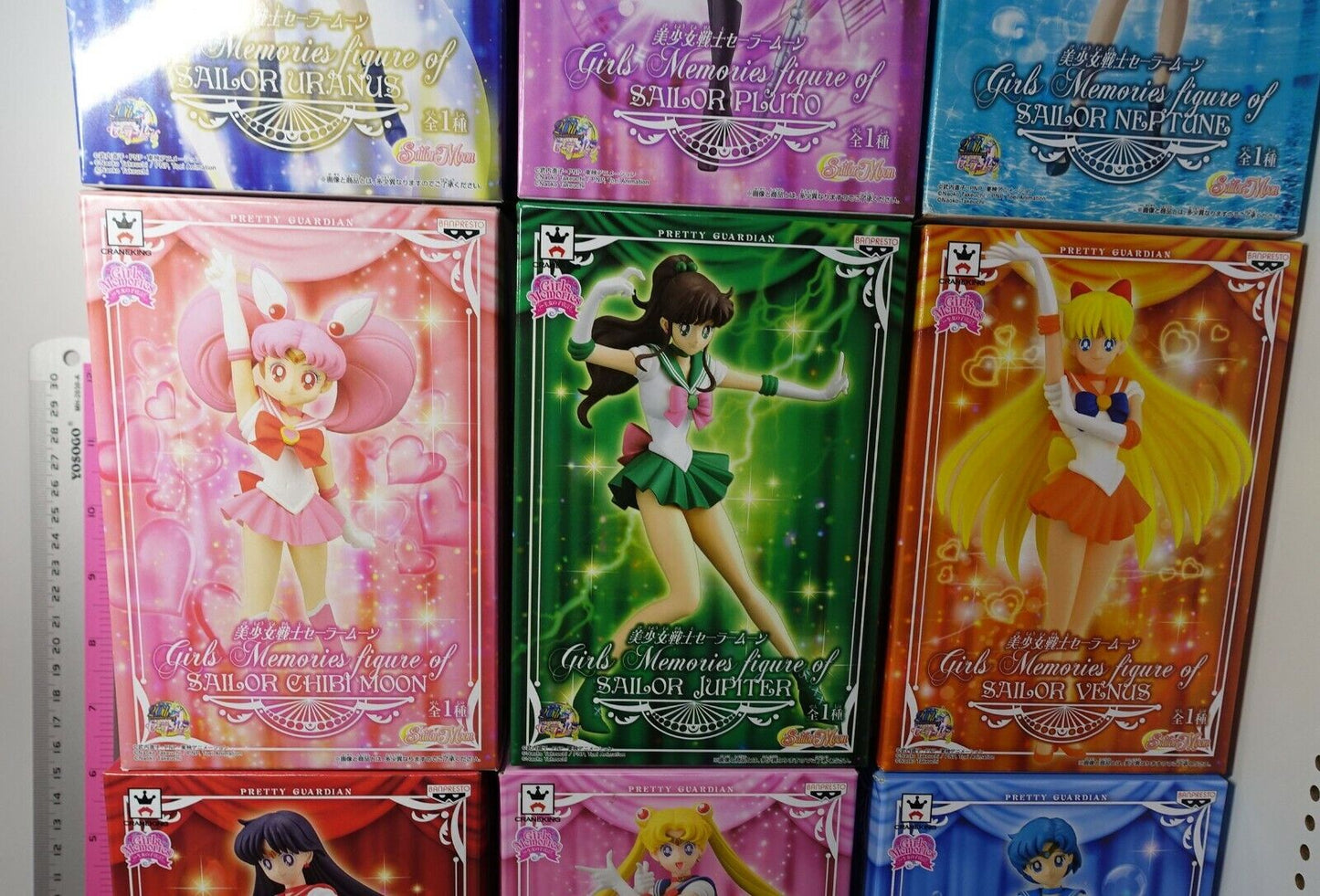 3-7 days from Japan Girls Memories of Sailor Moon Figure 10 Complete Set 