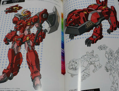 Kuramochi Zukan Gundam Animalization Fan Art Book G BEAST 2 book set 