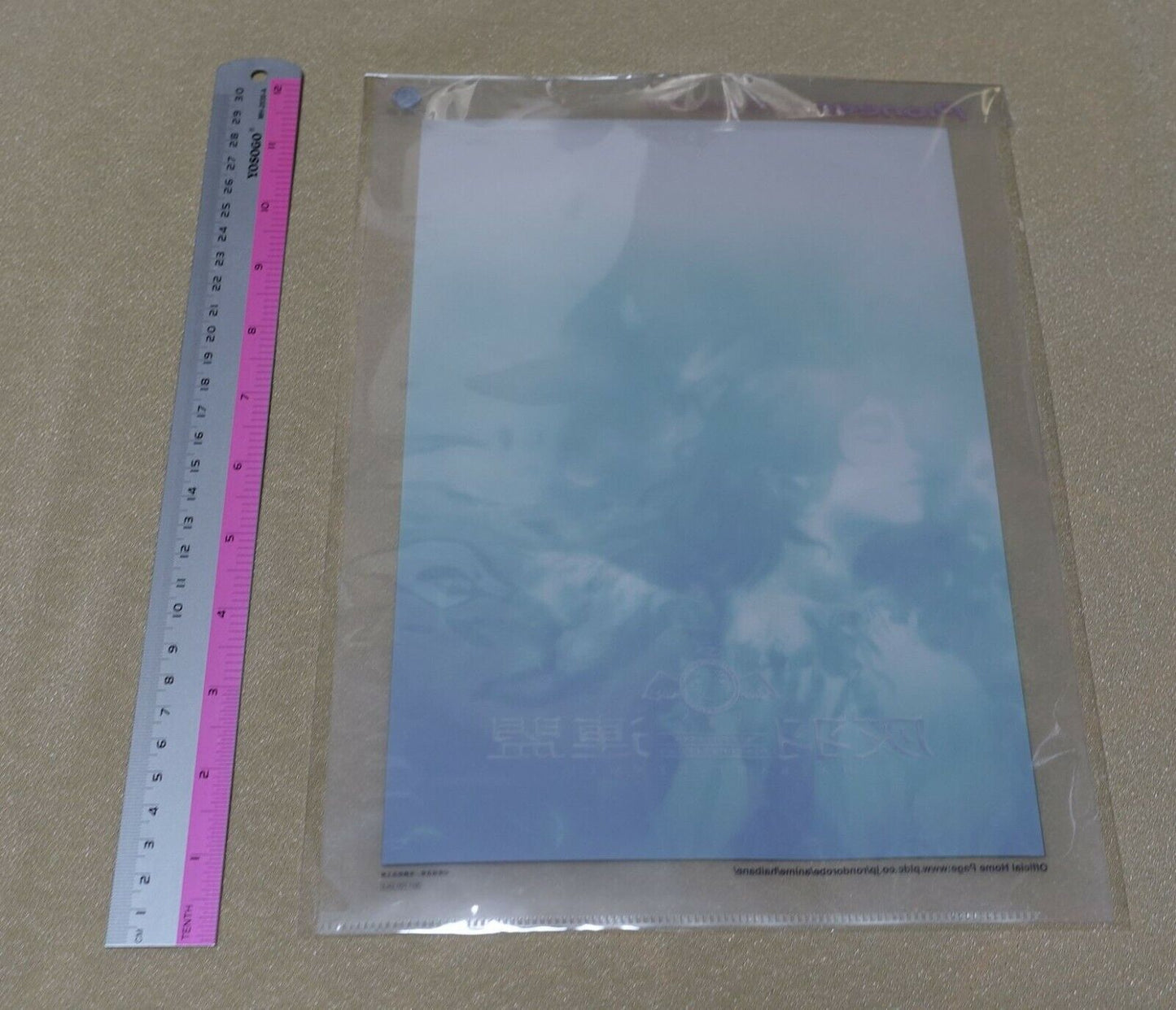 Pioneer Animation PVC Art Sheet Clear File & Post Card Haibane Renmei Rakka 