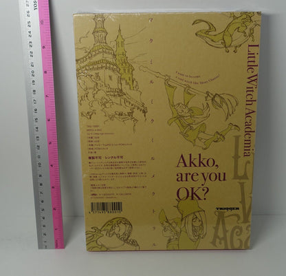 Little Witch Academia Blu-ray & Sound Track CD & Setting Art Book Sealed New 