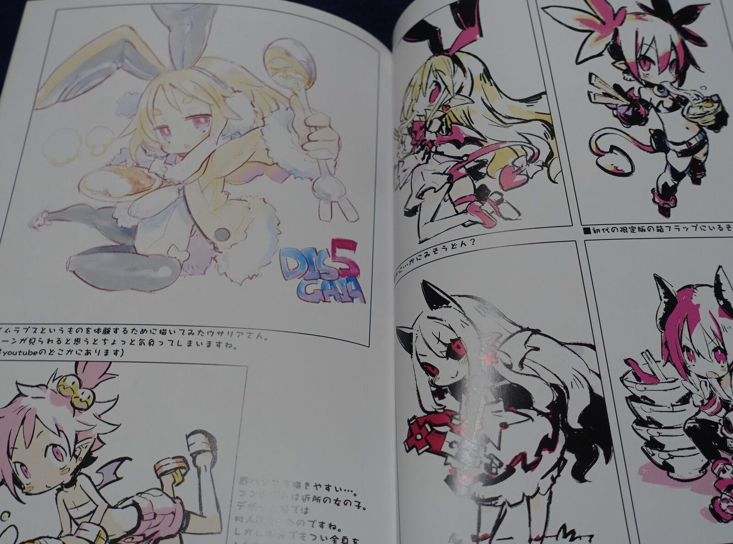 TAKEHITO HARADA ILLUSTRATION kipple vol.09 DISGAEA Pleinair 