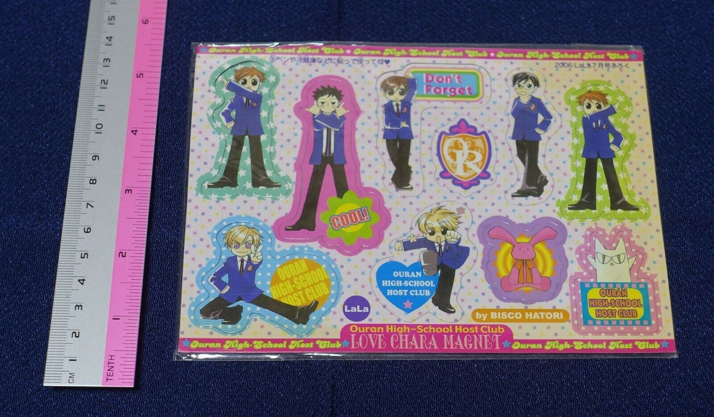 Ouran High School Host Club Magnet Sheet 