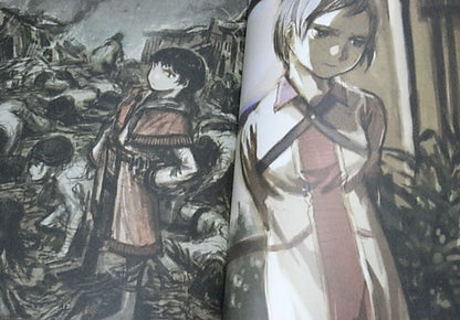 Yoshitoshi Abe Illustration Art Book color monochrome 