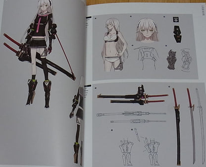 neko Original Art Book Heavy Armed High School Girls H.A.H.G.S 01 