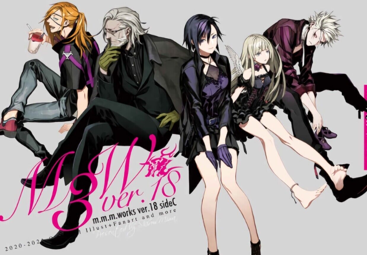 Shirow Miwa Illustration Art Book M3W ver.18 sideC 